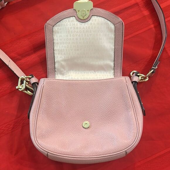 Kate Spade Pink Leather Crossbody Bag - Picture 13 of 16